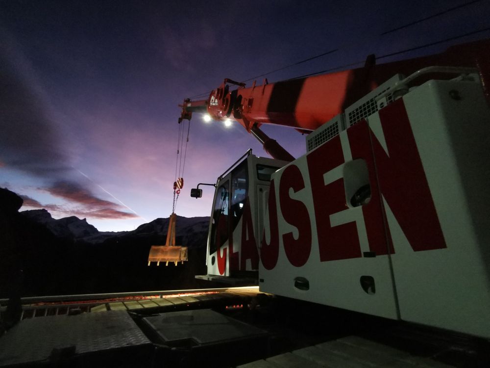 Fotos zum Kranarbeiten