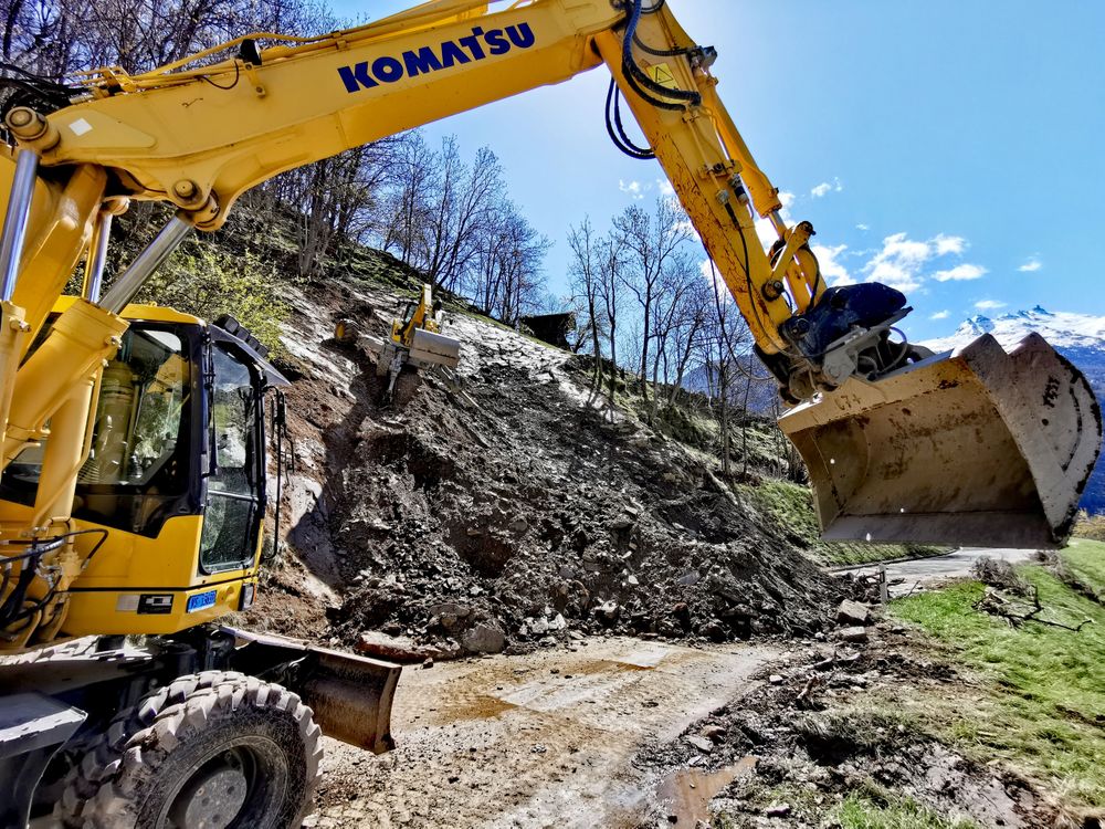 Fotos zum Baggerarbeiten