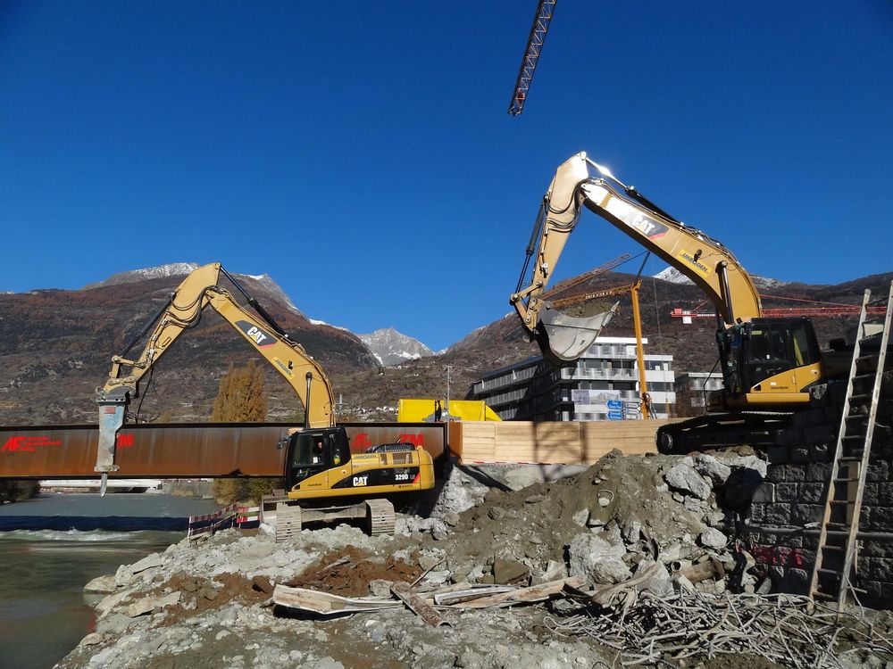 Fotos zum Baggerarbeiten